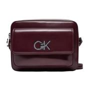 Calvin Klein Blank kameraväska för kvinnor Purple, Dam