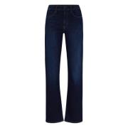 Hugo Boss Parkway Straight Fit Denim Jeans Blue, Dam