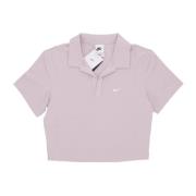 Nike Essential Polo Crop Top Platinum Violet Purple, Herr