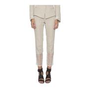 Andrea Ya’aqov Linnebyxor Regular Fit Gray, Dam