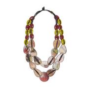 Maliparmi Blomkapselhalsband Multicolor, Dam