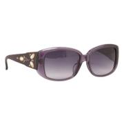 Dior Vintage Pre-owned Plast solglasgon Purple, Dam