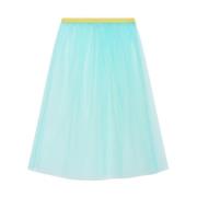 Maliparmi Färgad Tulle Petticoat Kjol Blue, Dam