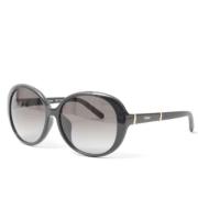 Chloé Pre-owned Pre-owned Plast solglasgon Black, Dam