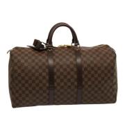 Louis Vuitton Vintage Pre-owned Canvas louis-vuitton-vskor Brown, Dam