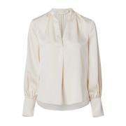 Wakakuu Icons Elegant Willow Blouse Beige, Dam