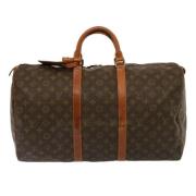 Louis Vuitton Vintage Pre-owned Canvas louis-vuitton-vskor Brown, Dam