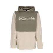 Columbia Colorblock Hoodie med Känguruficka Beige, Herr