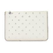 Stella McCartney Studded Pouch med Kedjelåsning Beige, Dam