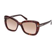 Tom Ford Stiliga solglasögon Ft1008 Brown, Unisex