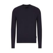 Armani Exchange Stiliga Sweaters Kollektion Blue, Herr