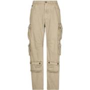 Dolce & Gabbana Beige Cargo Byxor Beige, Herr