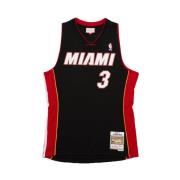 Mitchell & Ness NBA Svart Tröja Dwyane Wade 2012 Black, Herr