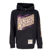 Mitchell & Ness NBA Big Face 7.0 Hoodie Svart Black, Herr