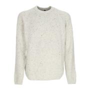 Carhartt Wip Speckled Salt Anglistic Sweater Oversize Beige, Herr