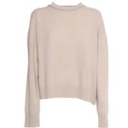 Fabiana Filippi Elegant Sweaters Kollektion Beige, Dam