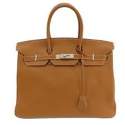 Hermès Vintage Pre-owned Laeder handvskor Brown, Dam