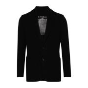 Circolo 1901 Svart Blazer med Pincé Detaljer Black, Herr