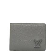 Louis Vuitton Vintage Pre-owned Laeder plnbcker Gray, Herr