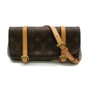 Louis Vuitton Vintage Pre-owned Canvas louis-vuitton-vskor Brown, Dam