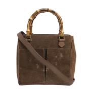 Gucci Vintage Pre-owned Mocka gucci-vskor Brown, Dam