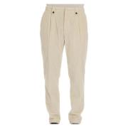 Eleventy Vida Corduroy Byxor Beige, Herr