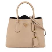 Prada Vintage Pre-owned Laeder totevskor Beige, Dam