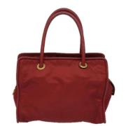 Celine Vintage Pre-owned Tyg celine-vskor Red, Dam