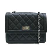 Chanel Vintage Pre-owned Laeder chanel-vskor Black, Dam