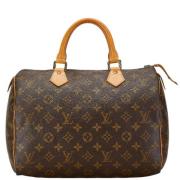 Louis Vuitton Vintage Pre-owned Canvas handvskor Brown, Dam