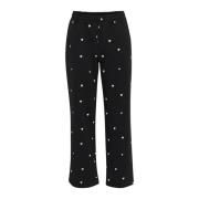 Saint Tropez Svart Ice Harts Sweat Pants Black, Dam