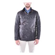 Barbour Duke Wax Jacket Brown, Herr