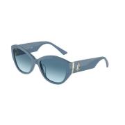 Jimmy Choo Blå Gradient Solglasögon Modell Jc5013U Blue, Dam