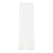 Max Mara Elegant Alabama Byxor för Kvinnor White, Dam