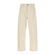 Carhartt Wip Bomull Landon Pant i Sand Beige, Herr