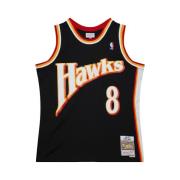 Mitchell & Ness 1994 Hawks Steve Smith Svart Jersey Black, Herr