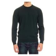 Drumohr Round-neck Knitwear Green, Herr