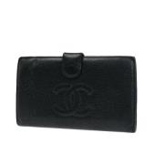 Chanel Vintage Pre-owned Laeder plnbcker Black, Dam