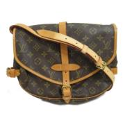 Louis Vuitton Vintage Pre-owned Canvas louis-vuitton-vskor Brown, Dam