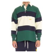 Autry MultiColour Rugby Polo Sweater Multicolor, Herr