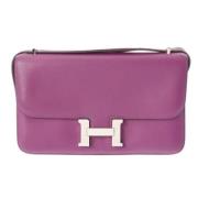 Hermès Vintage Pre-owned Laeder crossbodyvskor Pink, Dam