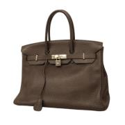 Hermès Vintage Pre-owned Laeder handvskor Brown, Dam