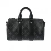 Louis Vuitton Vintage Pre-owned Canvas handvskor Black, Herr