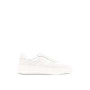 Hogan Logo Sneakers Vit/Grå Gummi Sula White, Dam