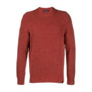 Fay Fashionable Sweater Selection Brown, Herr