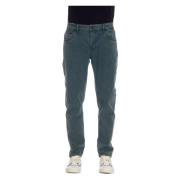 PT Torino Blå Denim Tapered Fit Jeans Blue, Herr