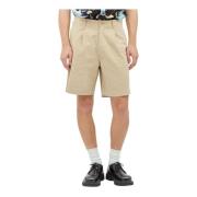 Human Made Skater Shorts i bomullstwill Beige, Herr