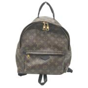 Louis Vuitton Vintage Pre-owned Tyg axelremsvskor Brown, Dam