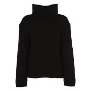 Marni Svart Turtleneck Tröja Black, Dam