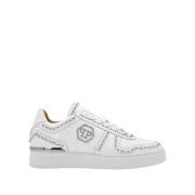 Philipp Plein Snygga Sneakers för Modemedvetna Individer White, Herr